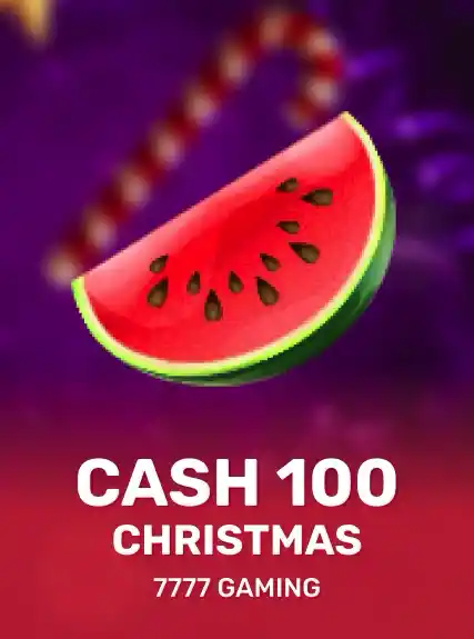 Cash 100 Christmas game tile