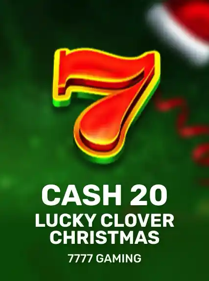 Cash 20 Lucky Clover Christmas game tile