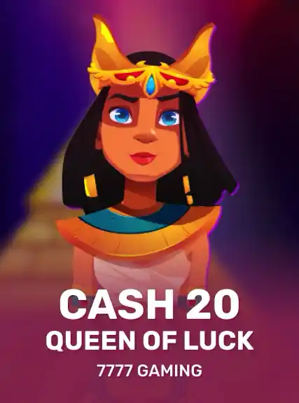 Cash 20 Queen of Luck game tile