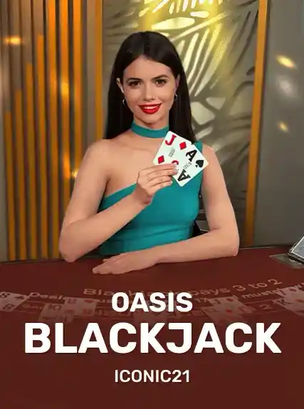 Oasis Blackjack game tile