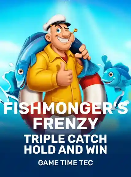Fishmonger's Frenzy Triple Catch Hold and Win game tile