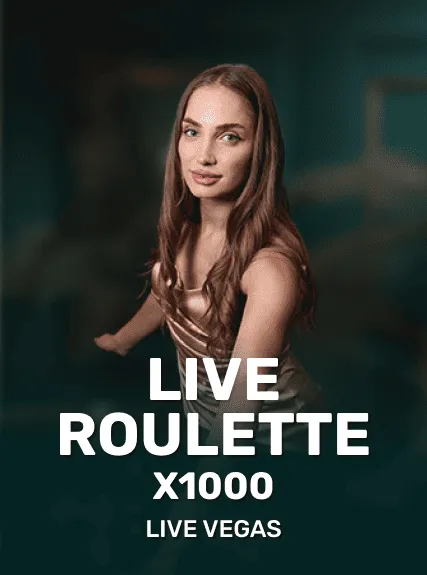 Live Roulette X1000 game tile