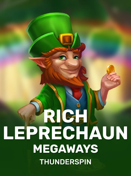 Rich Leprechaun Megaways game tile