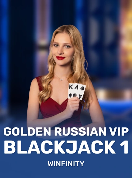 Golden Russian VIP Blackjack 1 game tile
