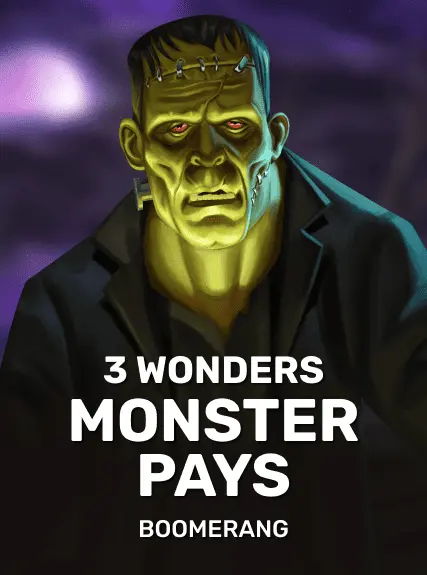 3 Wonders Monster Pays game tile